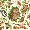 Woodland Birds - BIG 500 Piece Jigsaw Puzzle
