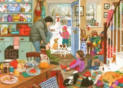 Woolly Hats & Wellies - 1000 Piece Jigsaw Puzzle