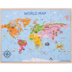 World Map Puzzle