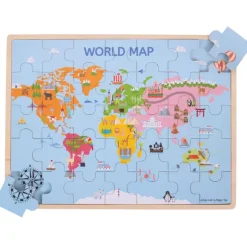 World Map Puzzle