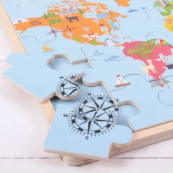 World Map Puzzle